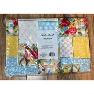 The Pioneer Woman Table Runner 14x72 Floral Farmhouse Rustic Cottagecore New